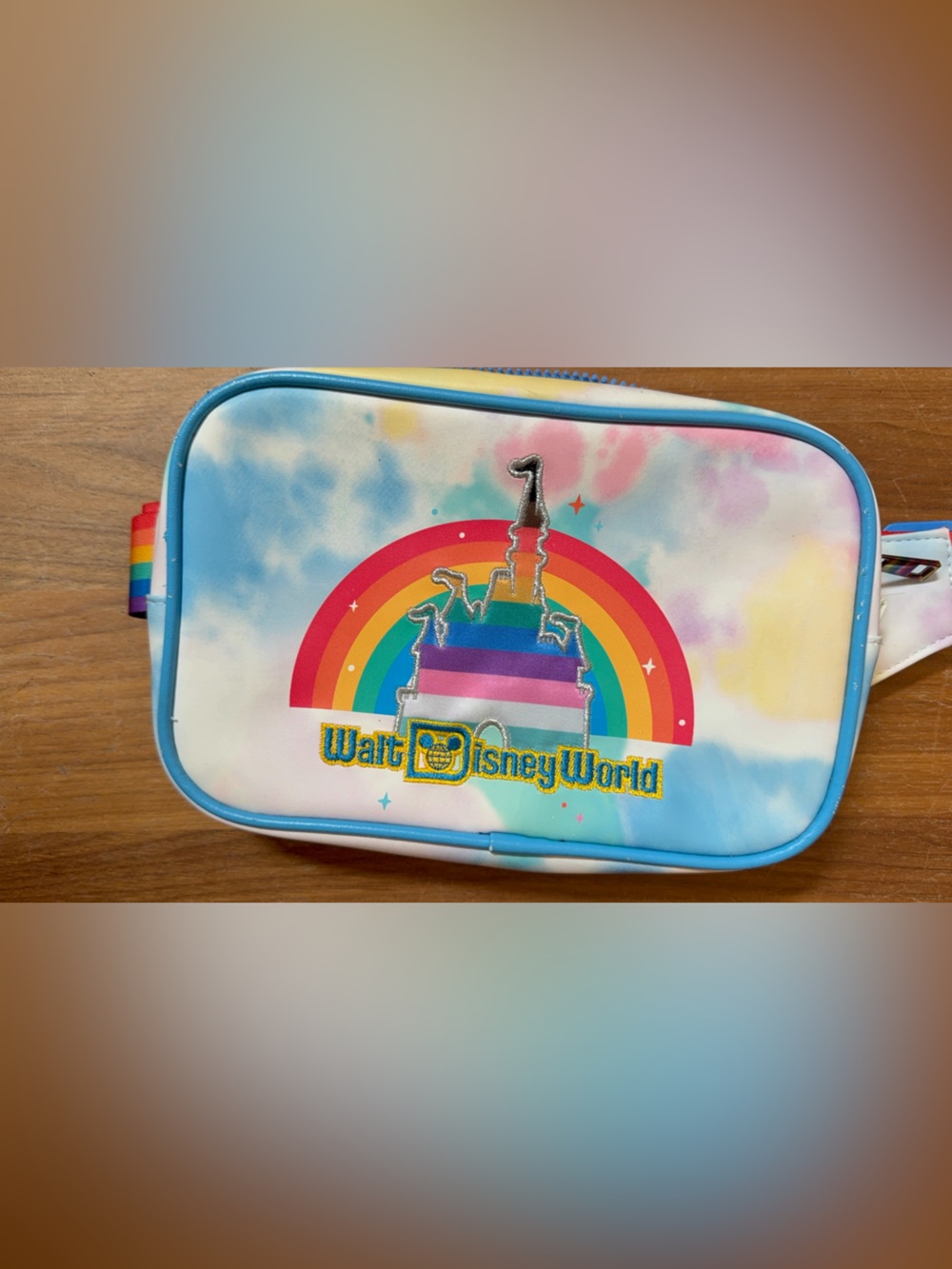 Walt Disney World Rainbow Castle Fanny pack